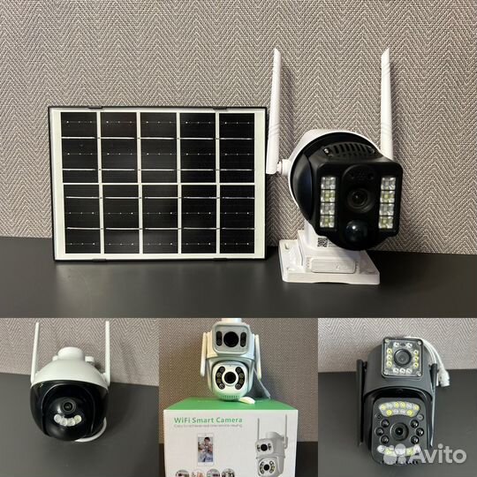Камера видеонаблюдения 4g на солнечной панели