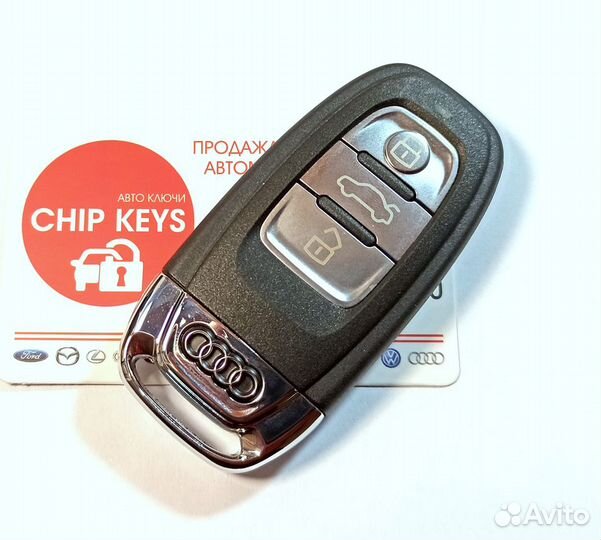 Ключ зажигания Audi 434 Мгц 4G0 959 754 F Оригинал