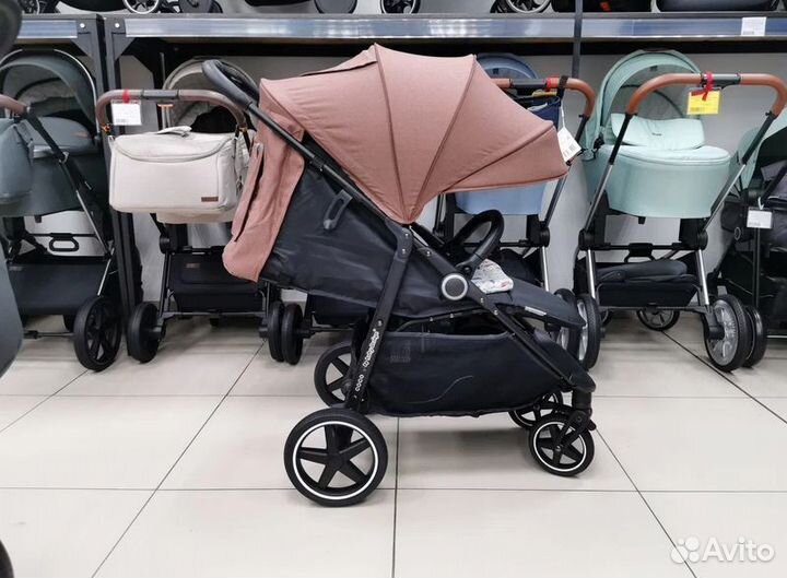 Прогулочная коляска Espiro Coco, Cinnamon beige