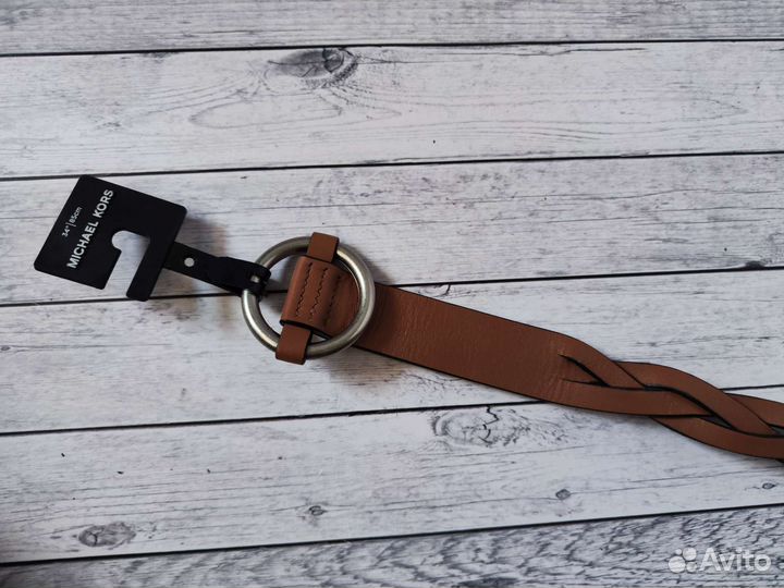 Michael Kors новый кожаный ремень 85 США ориг