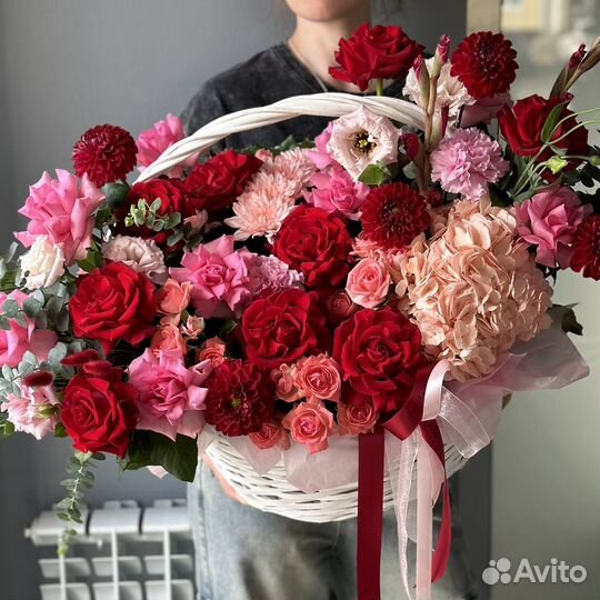 Букеты/композиции/101роза/свадебный букет