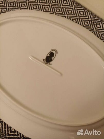 Блюдо фарфор Von Hacker