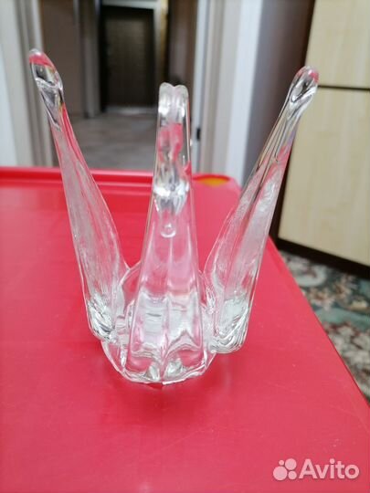 Лебедь хрустальный СССР-3 штуки