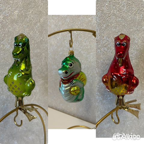 Елочная игрушка Дракон Бирюсинка Елочка