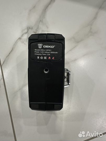 Лазерный нивелир deko dkll12PG1