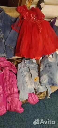 Детские вещи на девочку от 110 до 130