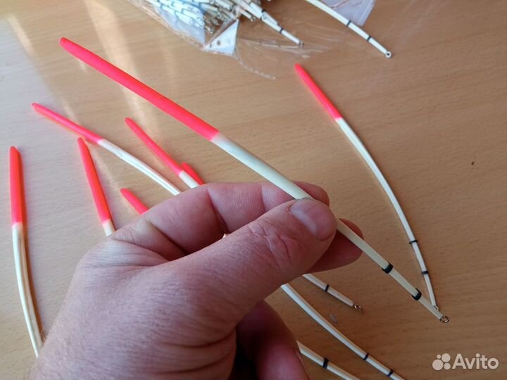 Поплавок гусиное перо (натуральный) 1 шт