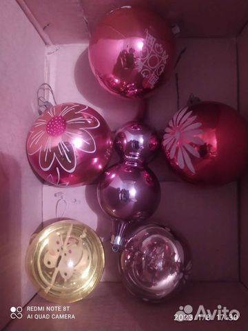 Ёлочные игрушки СССР