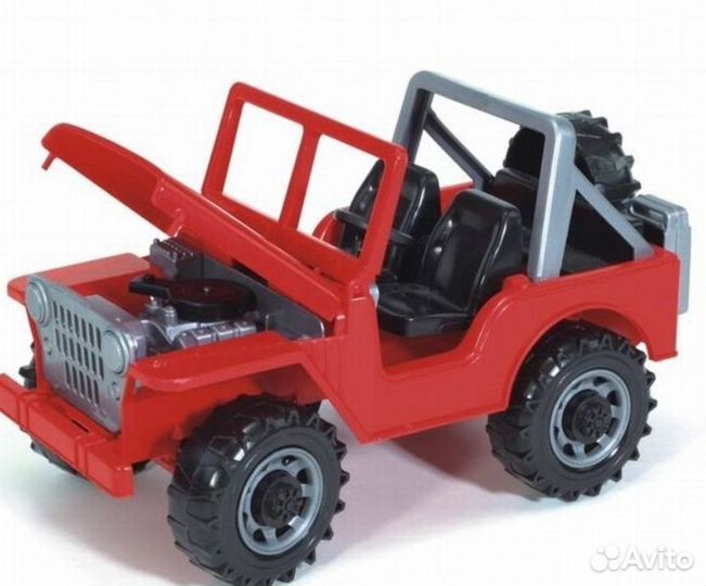 Брудер Пожарная машина,Джип, Погрузчик
