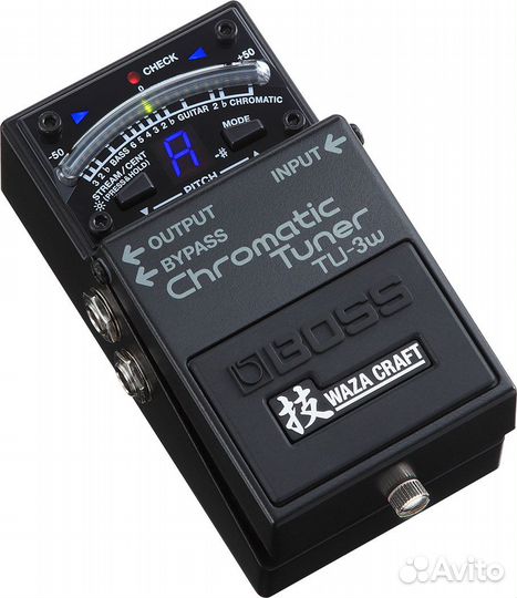 Педаль гитарная тюнер, Япония Boss TU-3w