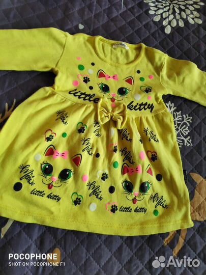 Платье для девочки 98