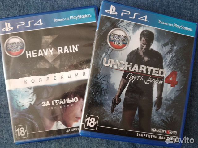 Uncharted 4 и Коллекция Heavy rain+За гранью купить в Санкт-Петербурге ...