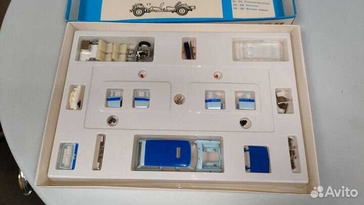 Волга 2402 Аэрофлот эскорт а23 коробка собери сам