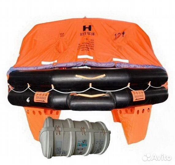 Плот спасательный надувной ПСН (рмрс, ррр)