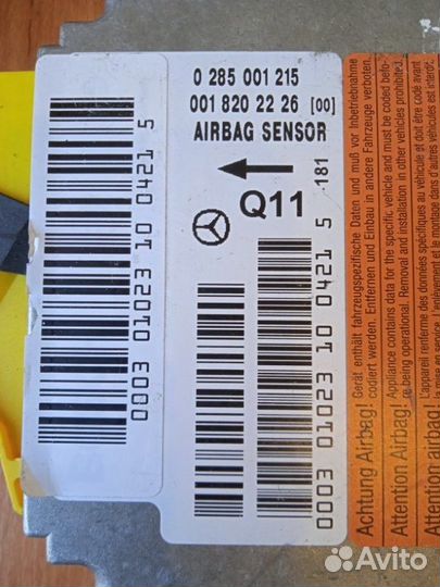 Блок управления AIR BAG Mercedes-Benz S-Class W220