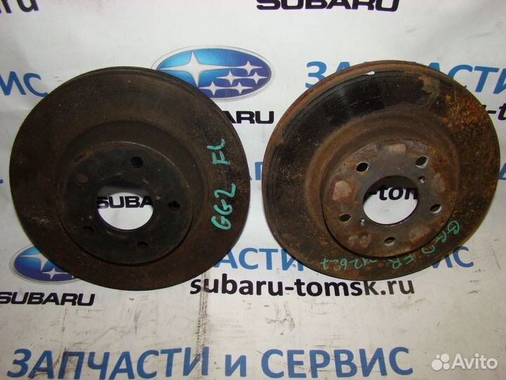 Диск тормозной F GG2- 2003г. (Тормозная система, Т