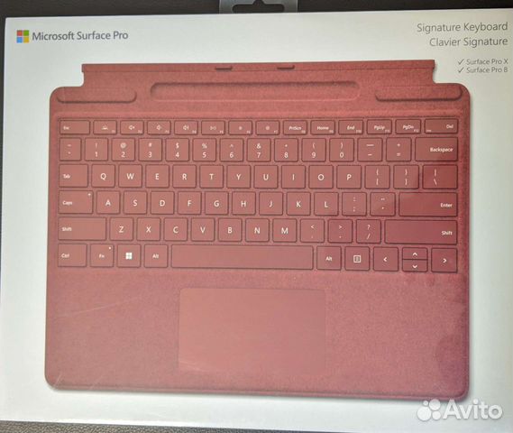 Клавиатура Microsoft Surface Pro Signature Red ENG