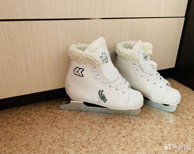 Коньки детские двухполозные р. 30