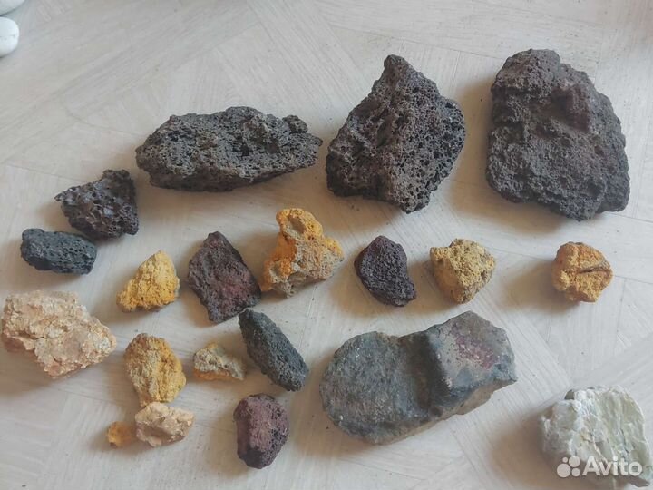 Камни с вулканов Камчатки