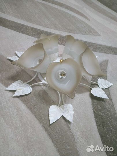 Люстра потолочная бу