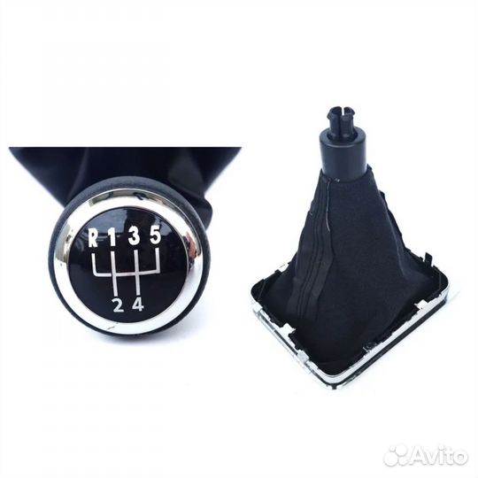 Ручка с чехлом на кпп для Volkswagen Passat b6