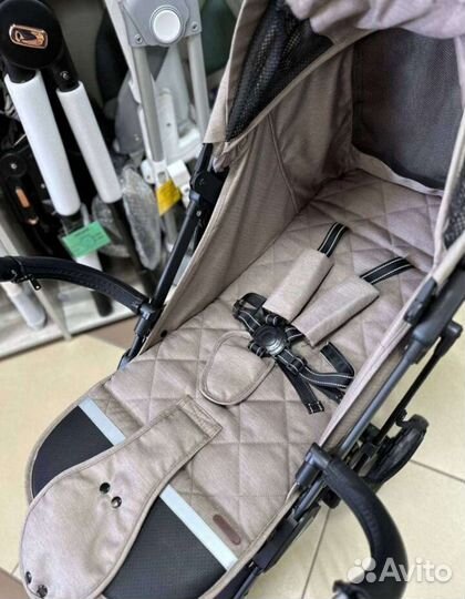 Прогулочная коляска новая Baballo 23г, коричневый