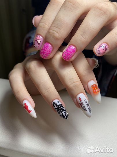 Ногти, наращивание ногтей, коррекция