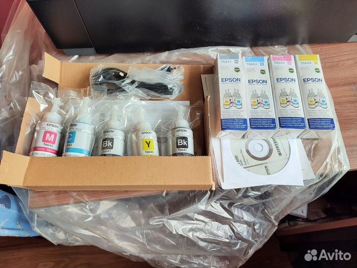 Принтер струйный Epson L1300 цветная печать А3