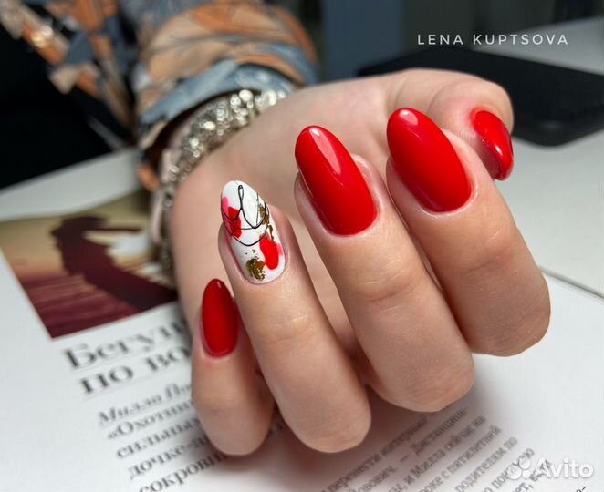 Маникюр, гель лак, наращивание ногтей