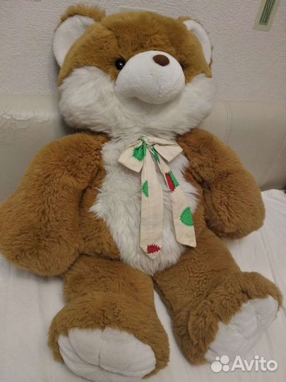 Большой мягкий медведь. Высота 73 см