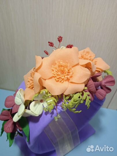 Ободок персиковый