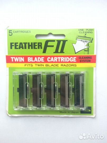 Кассеты для бритья Feather F2