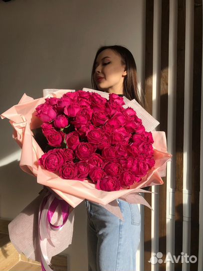 Кустовые розы оптом
