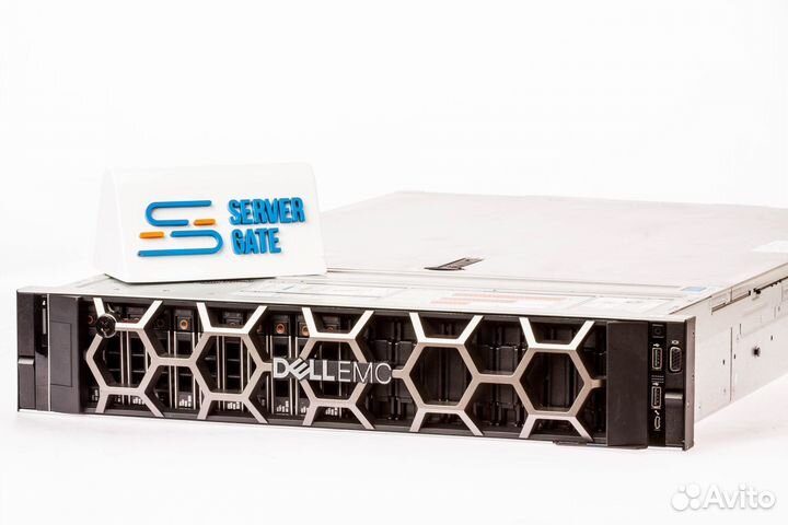 Сервер Dell R740xd 24SFF 2xGold 6226R 384GB