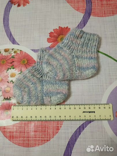 Шерстяные носки детские 12-13 см