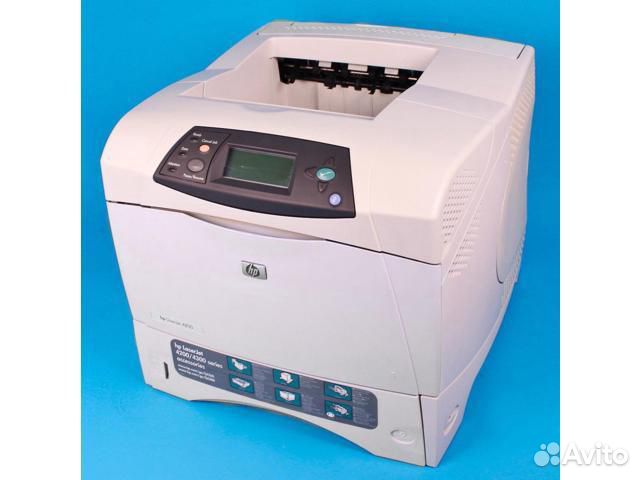 Принтер лазерный HP LaserJet 4200N сетевой