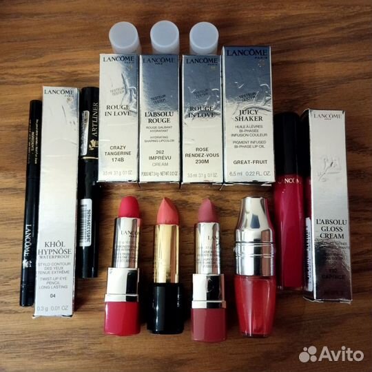 Armani, Lancome, Shiseido, Givenchy, Guerlain