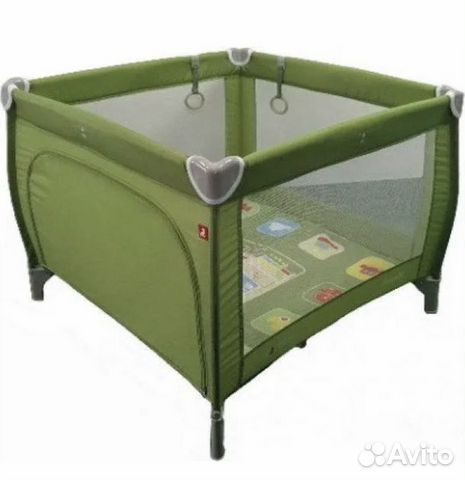 Манеж детский складной (green)
