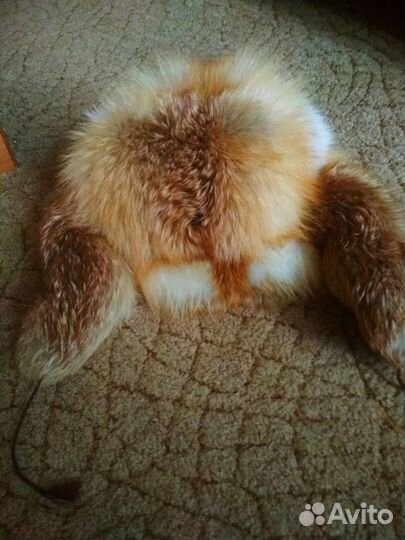 Шапка лисья 54-56