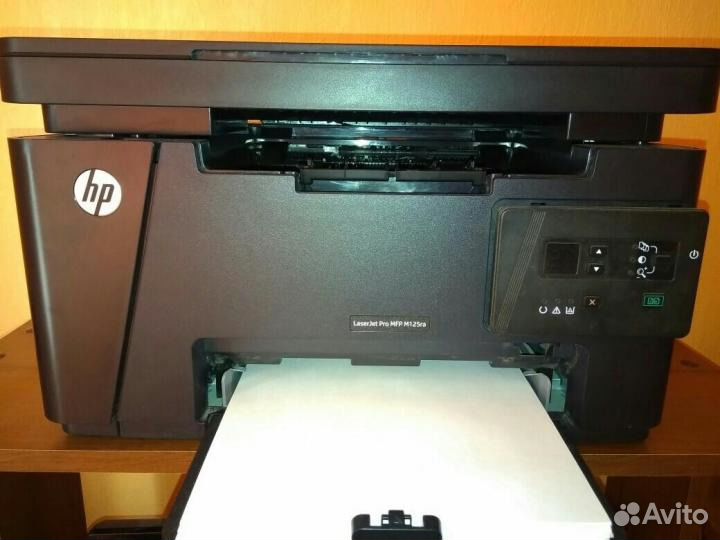 Лазерное мфу HP M125ra, на гарантии