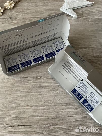 Контактные линзы Acuvue Oasys на -4.25 и -4.50