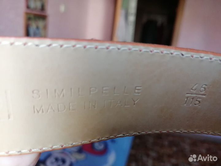 Ремень женский кожаный натуральный