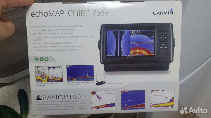 Эхолот garmin echomap 73sv