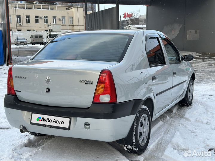 Renault Logan 1.4 МТ, 2007, 181 268 км