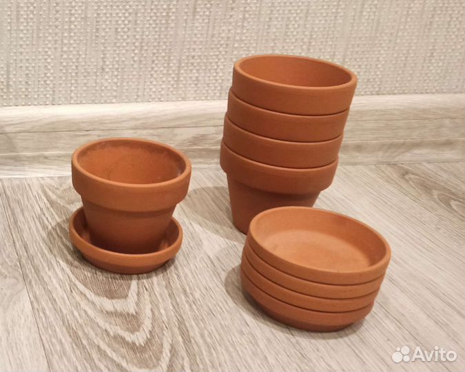 Керамические горшки для цветов