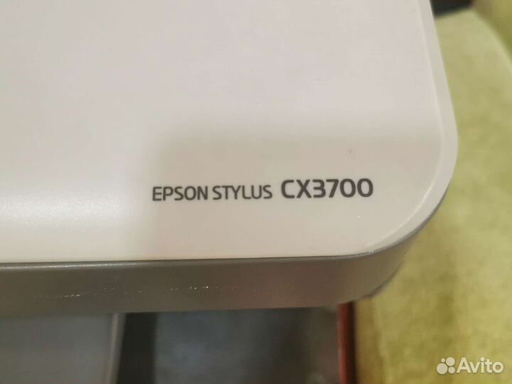 Цветной струйный мфу epson stylus CX3700