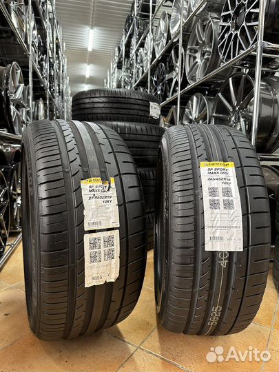 Dunlop SP Sport Maxx 050+ 245/45 R19 и 275/40 R19