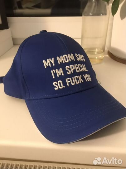 Кепка с надписью