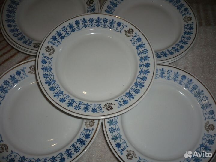 Винтажные тарелки-Вербилки(за все)