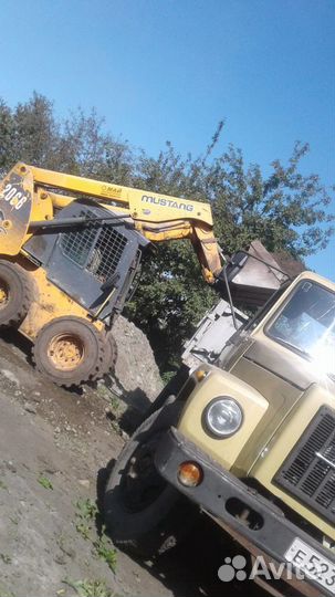 Услуги мини погрузчика